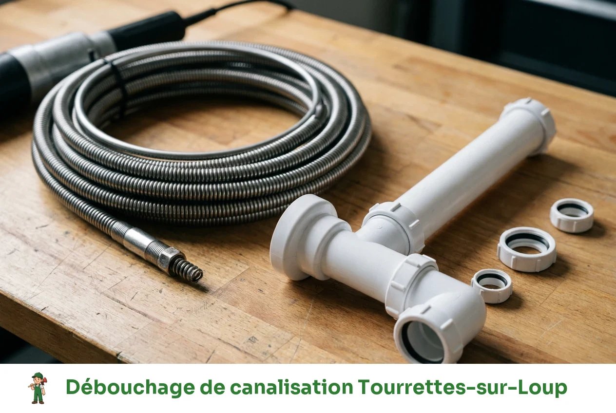 Débouchage de canalisation à Tourrettes-sur-Loup