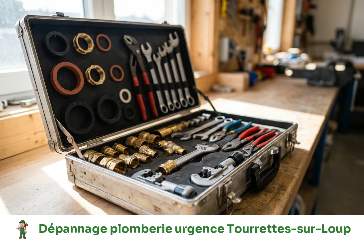 Dépannage plomberie urgence à Tourrettes-sur-Loup