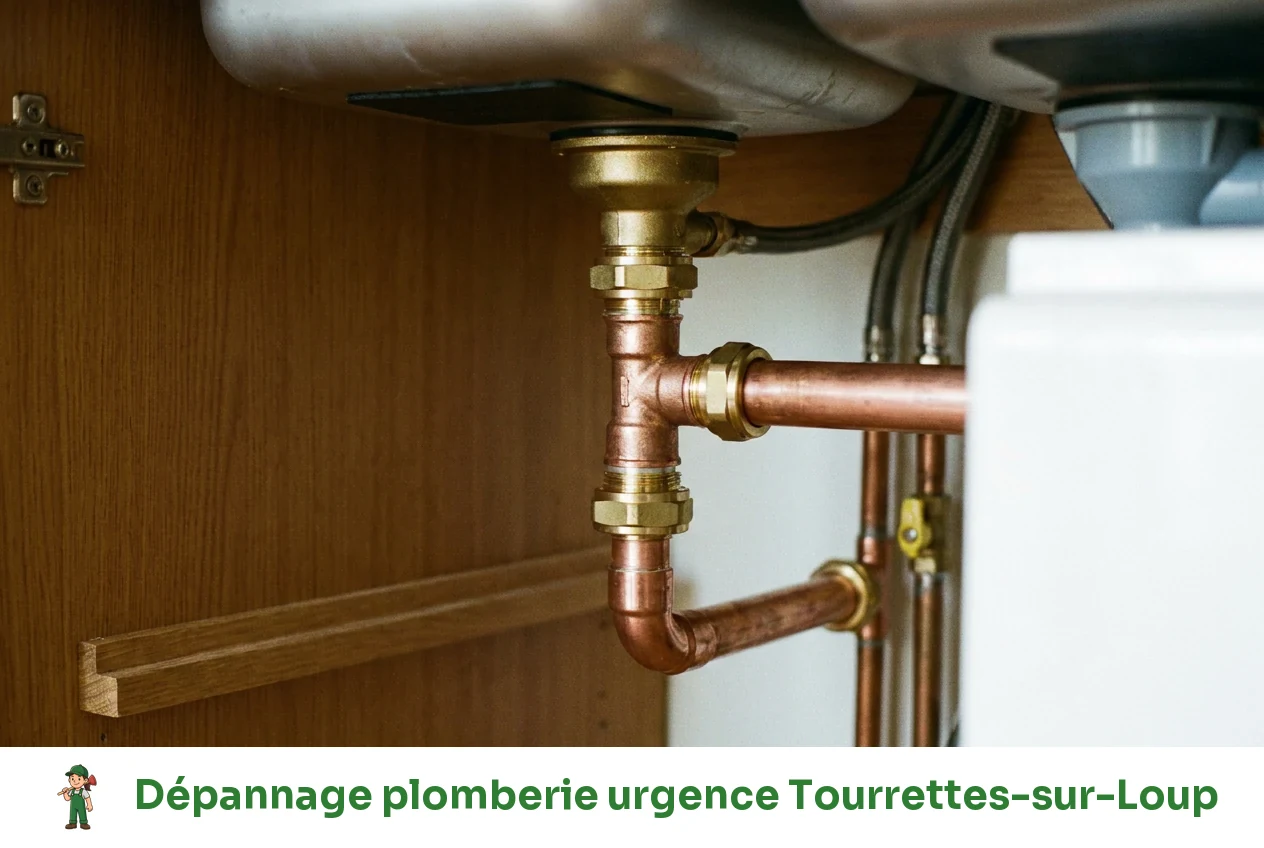 Dépannage plomberie urgence à Tourrettes-sur-Loup