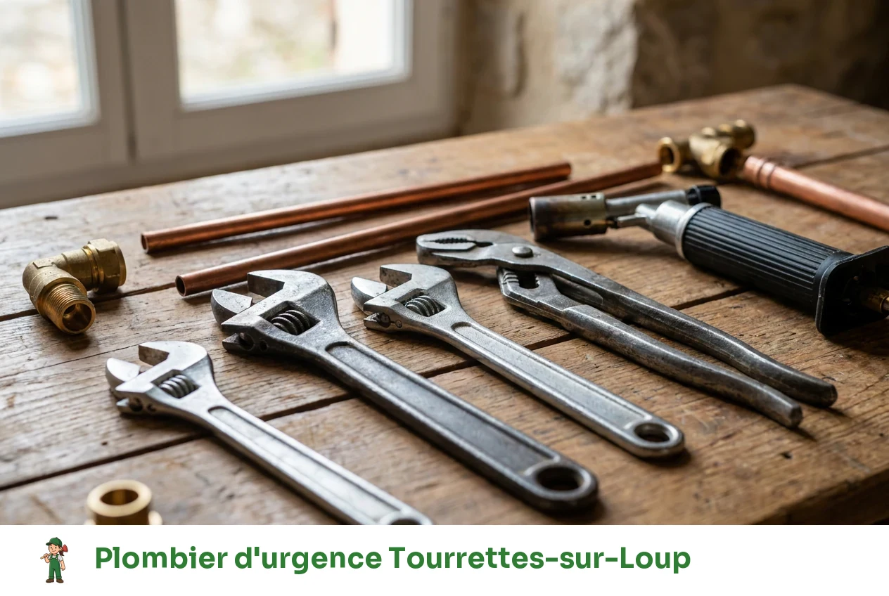 Plombier d'urgence à Tourrettes-sur-Loup