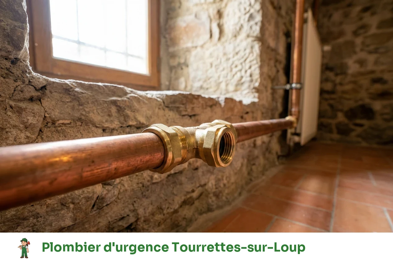 Plombier d'urgence à Tourrettes-sur-Loup