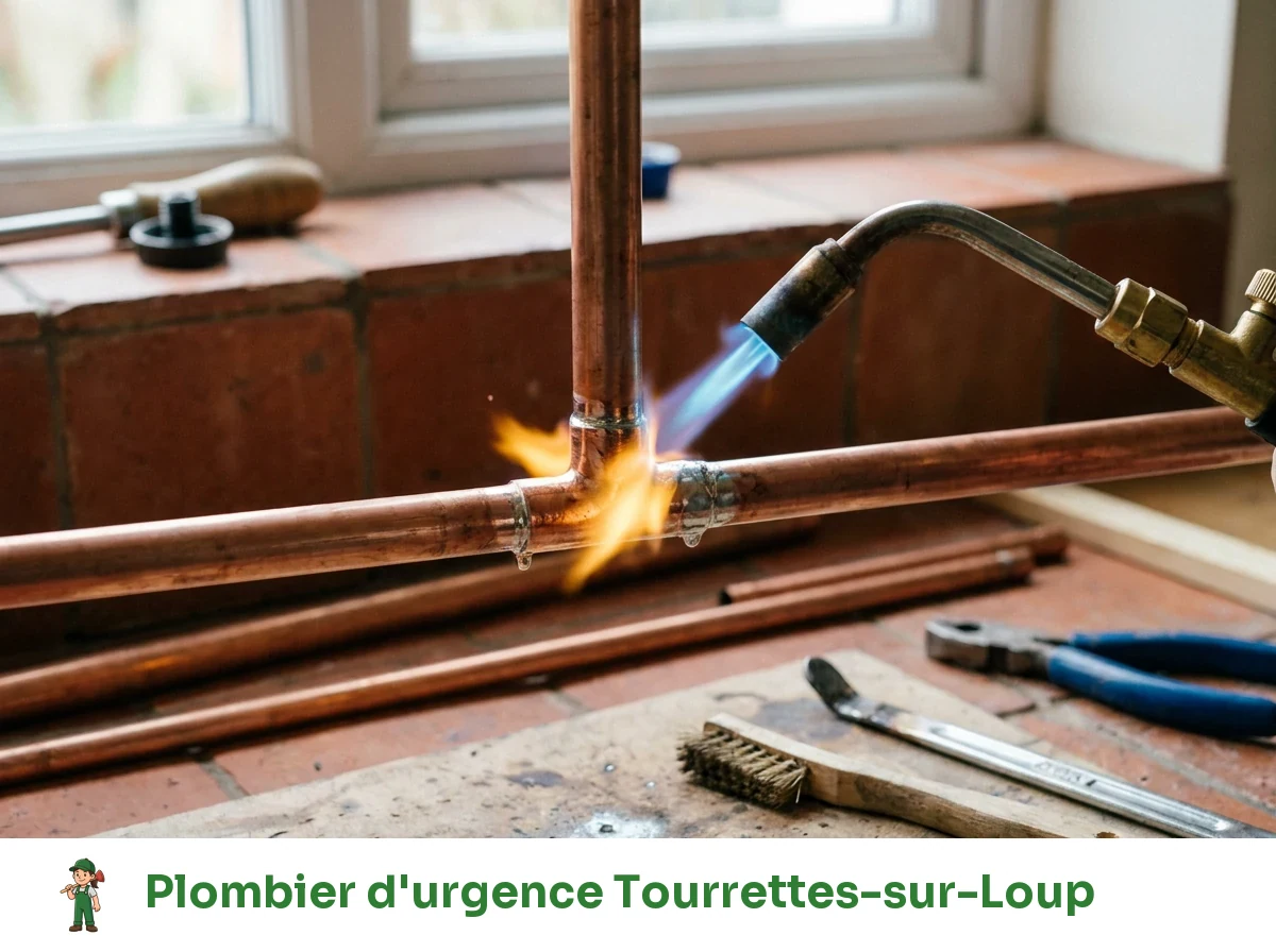 Plombier d'urgence à Tourrettes-sur-Loup