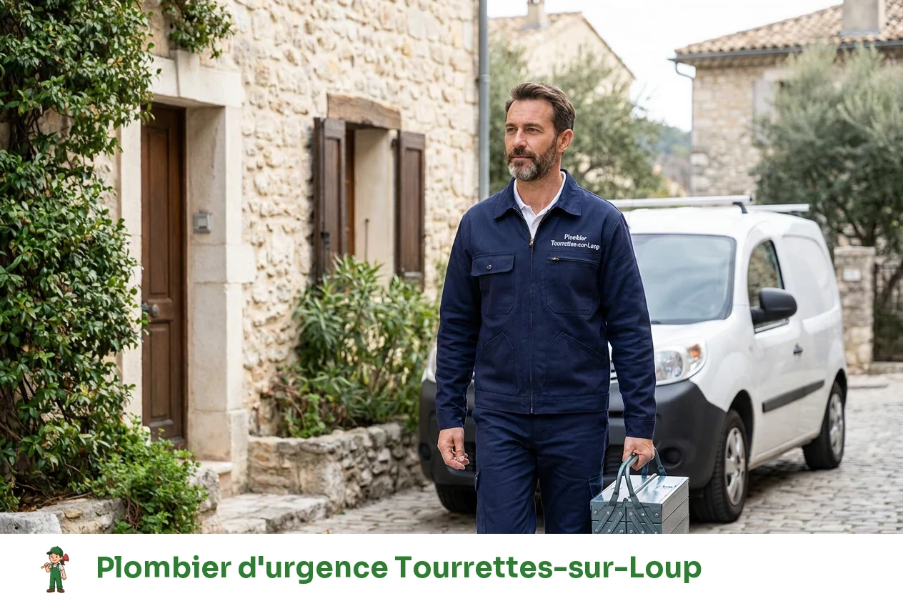 Plombier d'urgence à Tourrettes-sur-Loup