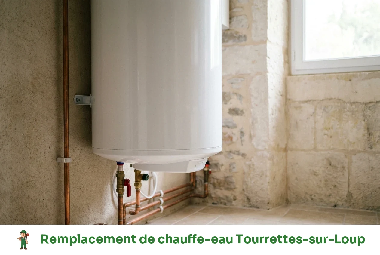 Remplacement de chauffe-eau à Tourrettes-sur-Loup