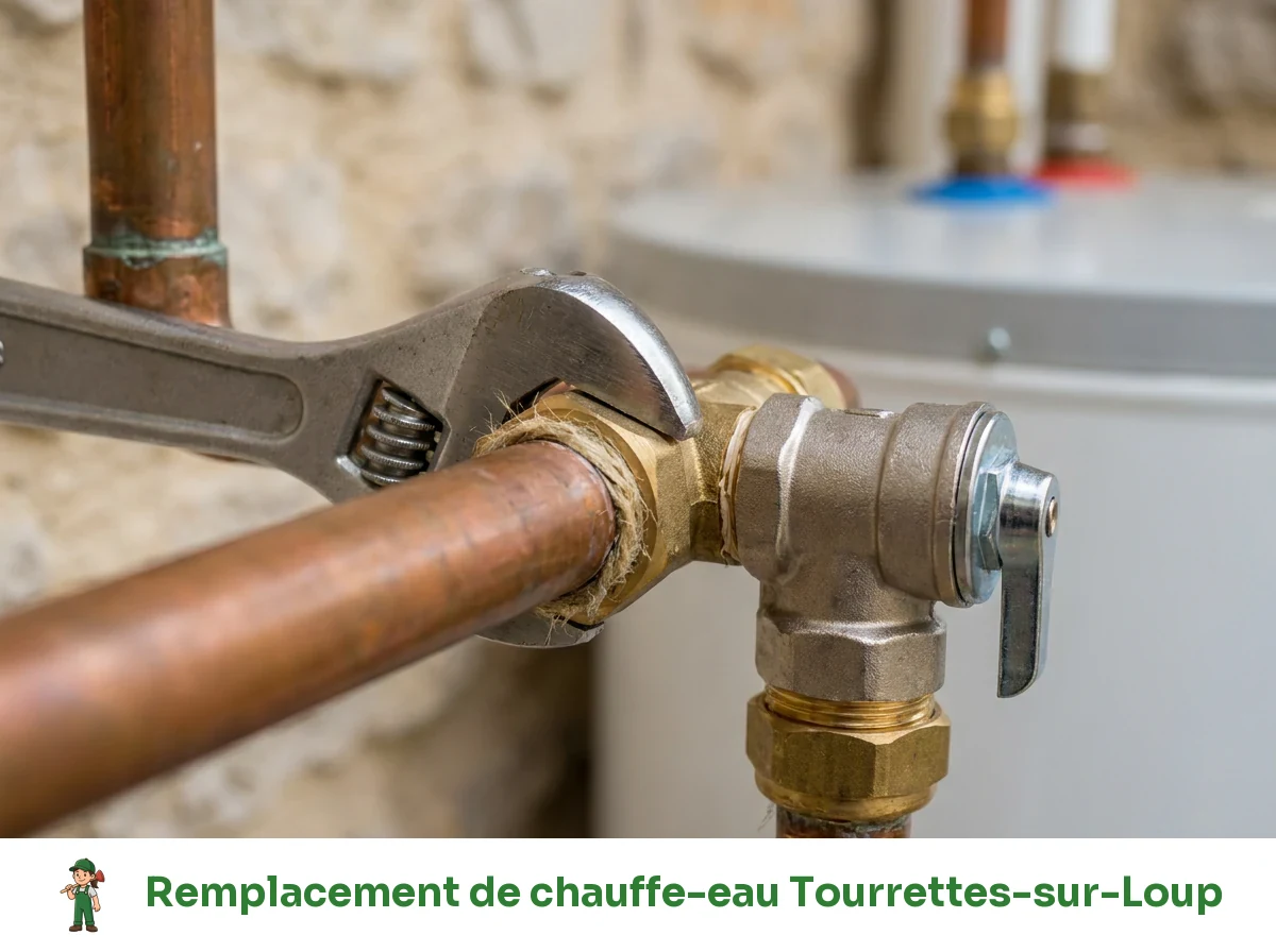 Remplacement de chauffe-eau à Tourrettes-sur-Loup