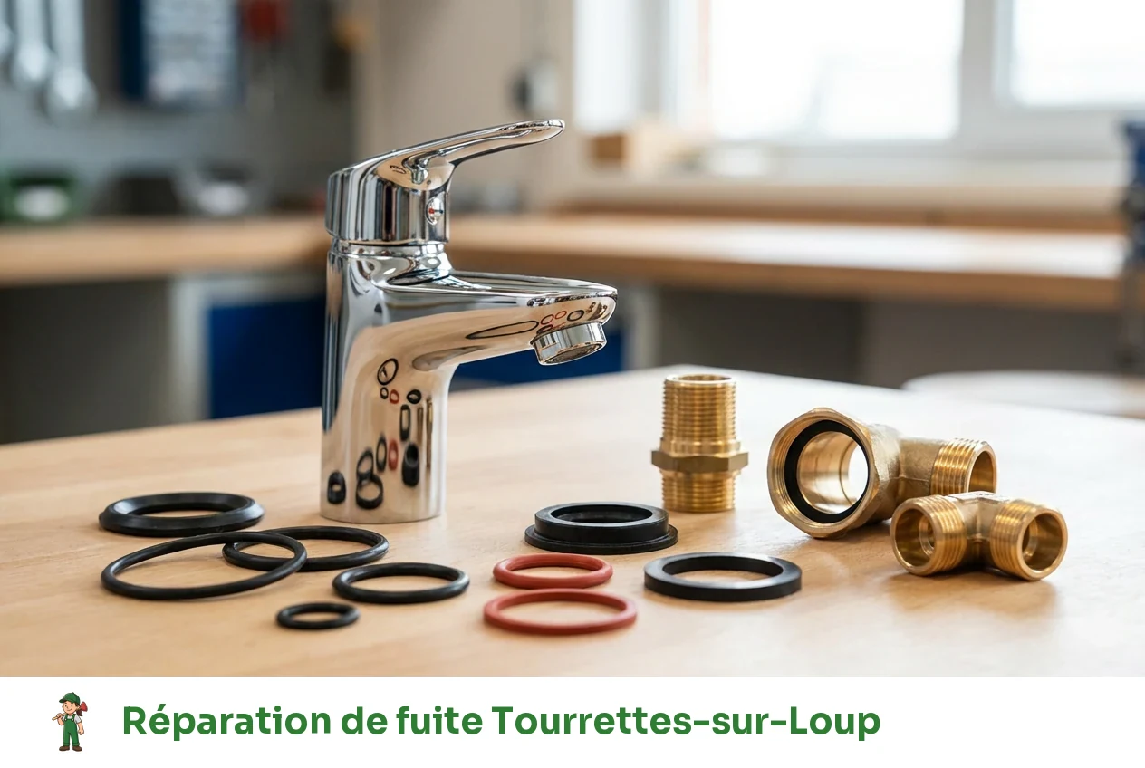 Réparation de fuite à Tourrettes-sur-Loup