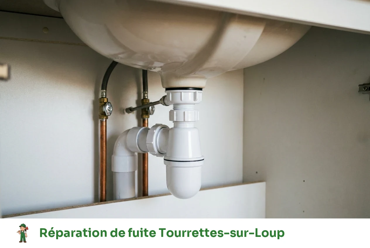 Réparation de fuite à Tourrettes-sur-Loup